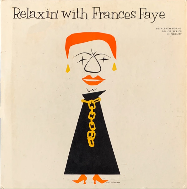 Frances Faye - Relaxin With Frances Faye (LP, Album) (Good Plus (G+))