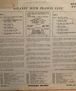 Alternative view of Frances Faye - Relaxin With Frances Faye (LP, Album) (Good Plus (G+))
