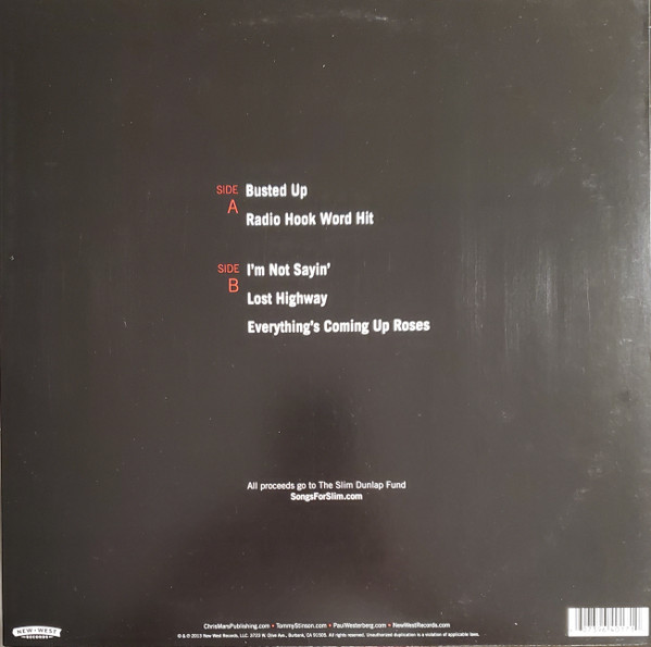 The Replacements - Songs For Slim (12", EP, Red) (Mint (M)) - Image 2