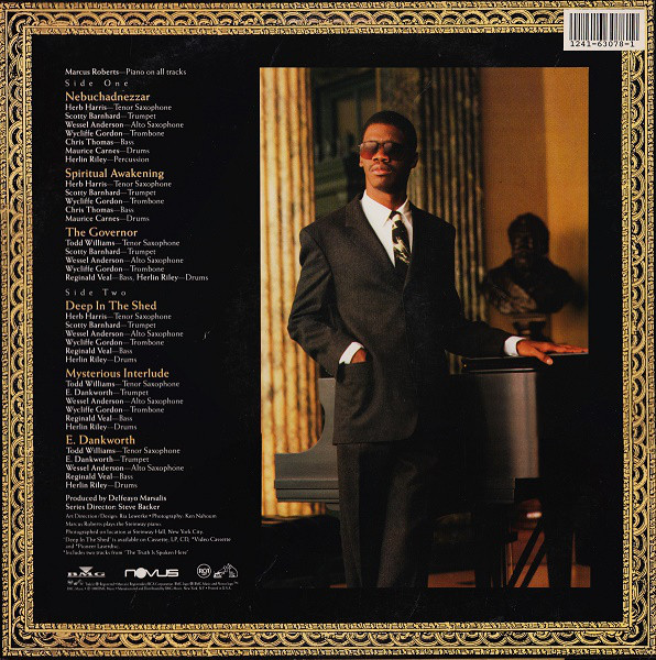 Marcus Roberts - Deep In The Shed (LP, Album) (Near Mint (NM or M-)) - Image 2