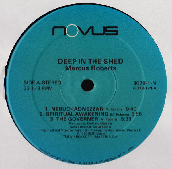 Marcus Roberts - Deep In The Shed (LP, Album) (Near Mint (NM or M-)) - Image 4