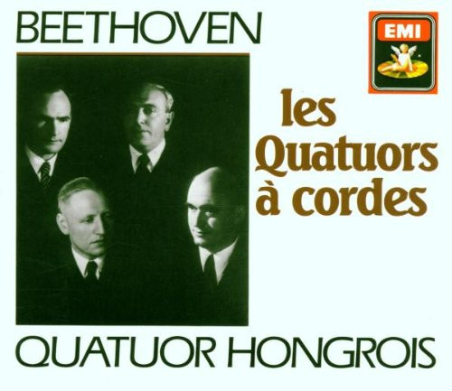 Beethoven*, Quatuor Hongrois* - Les Quatuors à Cordes (7xCD, Mono + Box, Comp) (Near Mint (NM or M-))