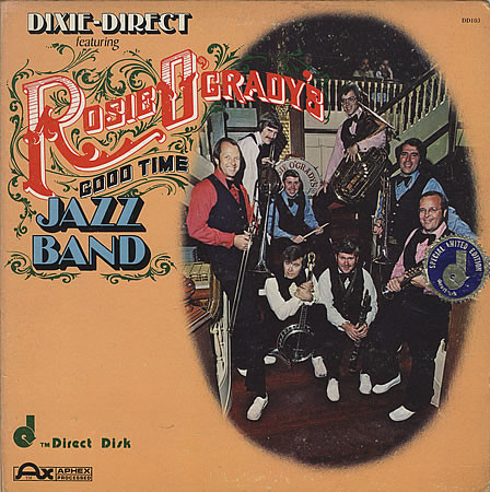 Rosie O'Grady's Good Time Jazz Band - Dixie-Direct Featuring Rosie O'Grady's Good Time Jazz Band (LP, Album, Ltd, Gat) (Mint (M))