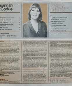 Alternative view of Susannah McCorkle - The People That You Never Get To Love (LP, Album) (Very Good Plus (VG+))