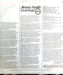 Alternative view of Jimmy Smith - Livin' It Up! (LP, Album, Mono, Promo) (Very Good Plus (VG+))