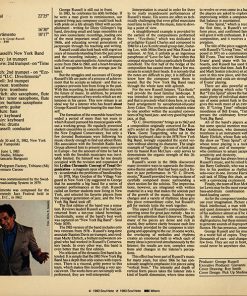 Alternative view of George Russell's New York Band - Live In An American Time Spiral (LP) (Near Mint (NM or M-))