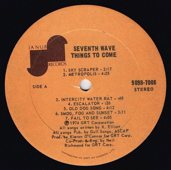Seventh Wave - Things To Come (LP, Album) (Very Good Plus (VG+)) - Image 5