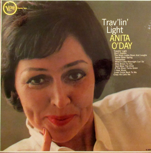 Anita O'Day - Trav'lin' Light (LP, Album, Mono) (Very Good Plus (VG+))