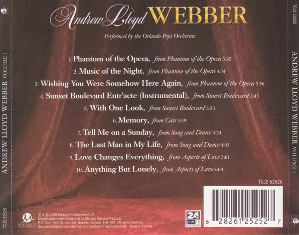 Andrew Lloyd Webber - Andrew Lloyd Webber (3xCD, Comp, Met) (Near Mint (NM or M-)) - Image 4