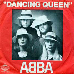 ABBA - Dancing Queen (7", Single, Red) (Very Good Plus (VG+))