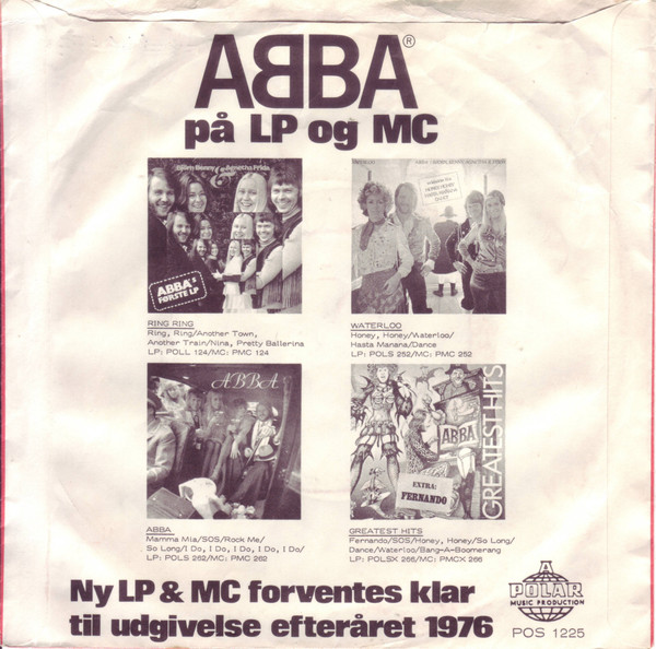 ABBA - Dancing Queen (7", Single, Red) (Very Good Plus (VG+)) - Image 2