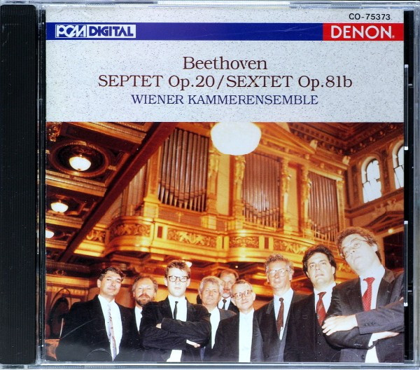 Beethoven*, Wiener Kammerensemble - Septet Op.20 / Sextet Op.81b (CD) (Near Mint (NM or M-))