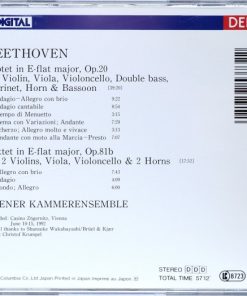 Alternative view of Beethoven*, Wiener Kammerensemble - Septet Op.20 / Sextet Op.81b (CD) (Near Mint (NM or M-))
