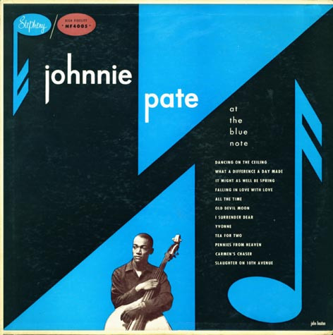 Johnnie Pate* - Johnnie Pate At The Blue Note (LP, Album, RE) (Near Mint (NM or M-))