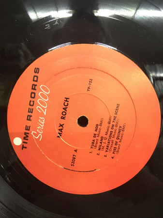 Max Roach - Max Roach (LP, Album, Mono) (Very Good Plus (VG+)) - Image 3