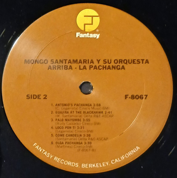 Mongo Santamaria Orchestra* - Arriba-La Pachanga (LP, Album, Mono, RE) (Very Good Plus (VG+)) - Image 4