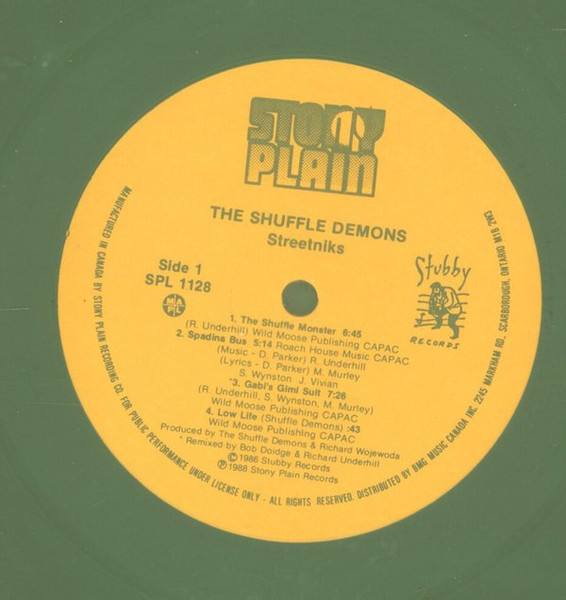 The Shuffle Demons - Streetniks (LP, RE) (Mint (M)) - Image 4