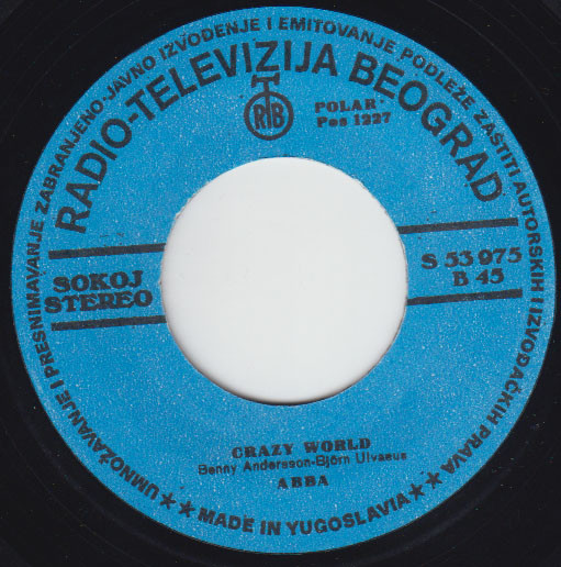 ABBA - Money, Money, Money / Crazy World (7", Single) (Very Good Plus (VG+)) - Image 4