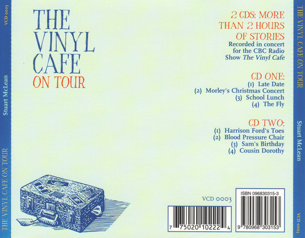 Stuart McLean - The Vinyl Cafe On Tour (2xCD) (Near Mint (NM or M-)) - Image 3