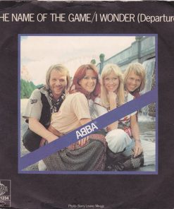 Alternative view of ABBA - The Name Of The Game / I Wonder (Departure) (7", Single, Sol) (Very Good Plus (VG+))