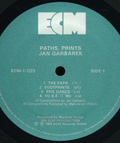 Jan Garbarek With Bill Frisell, Eberhard Weber, Jon Christensen - Paths, Prints (LP, Album) (Very Good Plus (VG+)) - Image 3