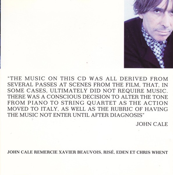 John Cale - N'Oublie Pas Que Tu Vas Mourir (CD, Album) (Near Mint (NM or M-)) - Image 5