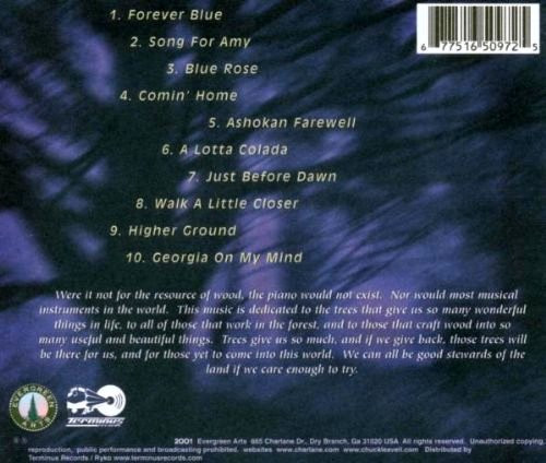 Chuck Leavell - Forever Blue - Solo Piano (CD, Album) (Near Mint (NM or M-)) - Image 2