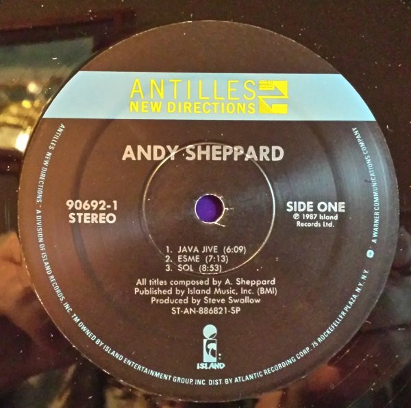 Andy Sheppard - Andy Sheppard (LP, Album) (Very Good Plus (VG+)) - Image 3