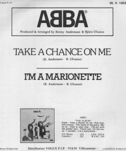 Alternative view of ABBA - Take A Chance On Me (7", Single) (Very Good Plus (VG+))