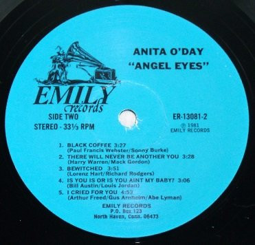 Anita O'Day - Angel Eyes (LP) (Very Good (VG)) - Image 4