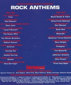 Alternative view of Various - Rock Anthems (2xCD, Comp) (Near Mint (NM or M-))