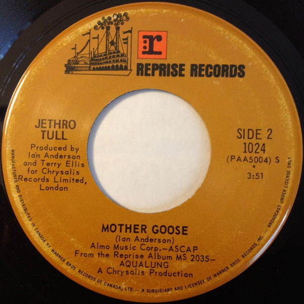 Jethro Tull - Hymn 43 (7", Single) (Very Good Plus (VG+)) - Image 2