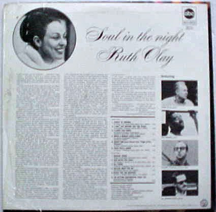 Ruth Olay - Soul In The Night (LP, Mono) (Very Good (VG)) - Image 2