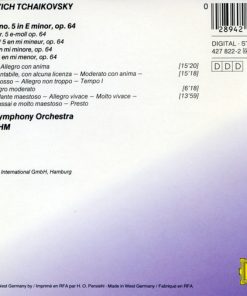 Alternative view of Peter Tschaikowsky*, London Symphony Orchestra, Karl Böhm - Symphonie No. 5 (CD, RE) (Near Mint (NM or M-))
