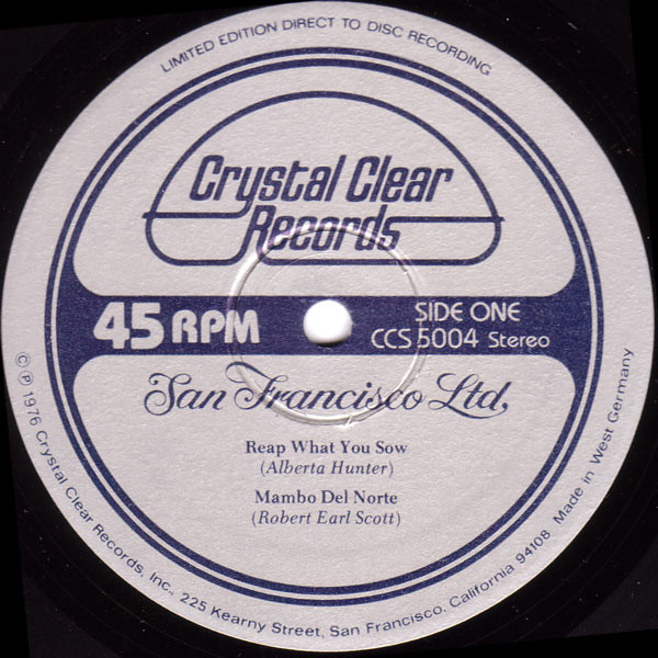San Francisco Ltd. - San Francisco Ltd. (LP, EP, Ltd, Dir) (Mint (M)) - Image 2