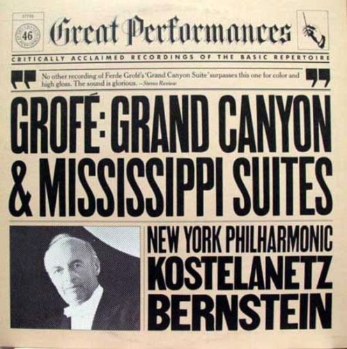 Grofe* : New York Philharmonic, Kostelanetz*, Bernstein* - Grand Canyon & Mississippi Suites (CD, Comp, RM) (Near Mint (NM or M-))