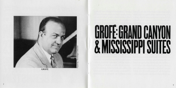 Grofe* : New York Philharmonic, Kostelanetz*, Bernstein* - Grand Canyon & Mississippi Suites (CD, Comp, RM) (Near Mint (NM or M-)) - Image 4