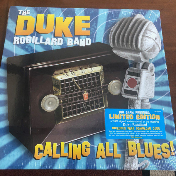 The Duke Robillard Band - Calling All Blues (LP, Album, Ltd, Num, 180) (Near Mint (NM or M-)) - Image 2