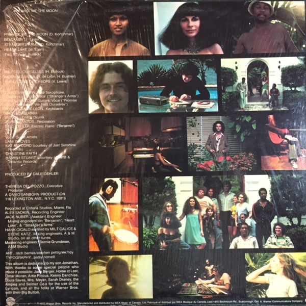 David Sanborn Band - Promise Me The Moon (LP, Album) (Very Good Plus (VG+)) - Image 2
