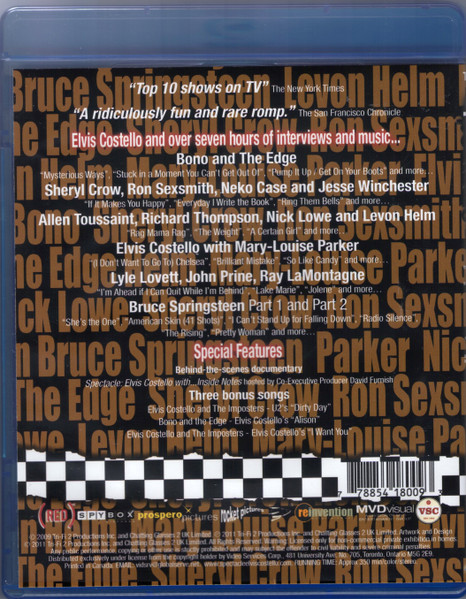 Elvis Costello - Spectacle: Elvis Costello With... (Season Two) (2xBlu-ray) (Mint (M)) - Image 2