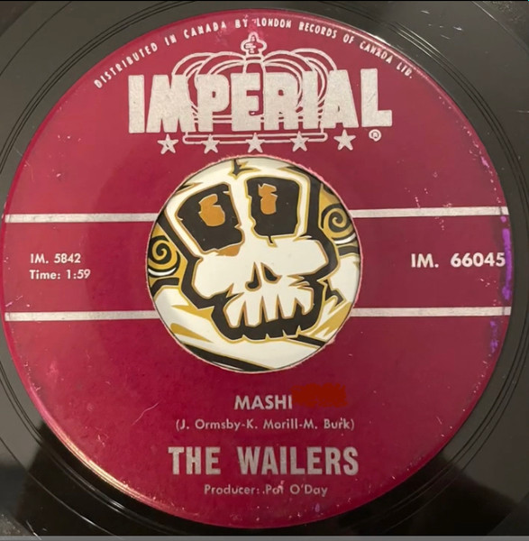 The Wailers (2) - Mashi / On The Rocks (7", Single) (Very Good (VG)) - Image 2