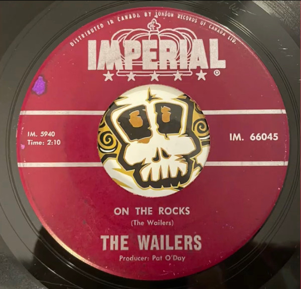 The Wailers (2) - Mashi / On The Rocks (7", Single) (Very Good (VG)) - Image 3