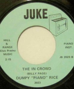 Alternative view of Dumpy "Piano" Rice* - Cross Country Drive / The In Crowd (7", Single) (Very Good Plus (VG+))