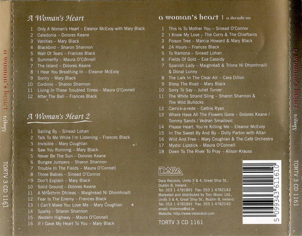 Various - A Woman's Heart Trilogy (3xCD, Comp, Ltd) (Near Mint (NM or M-)) - Image 2
