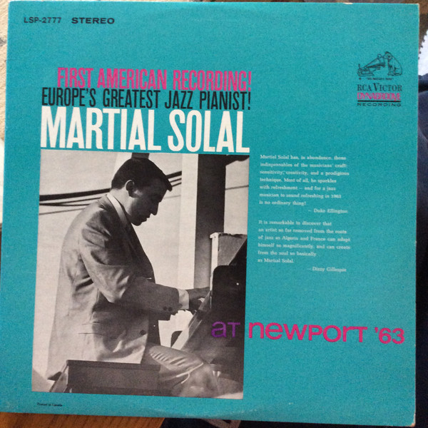 Martial Solal - At Newport '63 (LP, Album) (Very Good Plus (VG+))