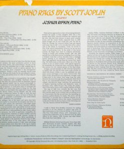 Alternative view of Scott Joplin, Joshua Rifkin - Piano Rags, Volume II (LP, Album) (Mint (M))