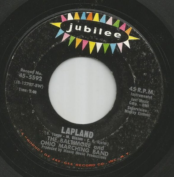 The Baltimore And Ohio Marching Band - Lapland / Condition Red (7", Single, Bes) (Very Good Plus (VG+))
