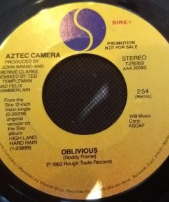 Aztec Camera - Oblivious (7", Single, Promo) (Very Good Plus (VG+))