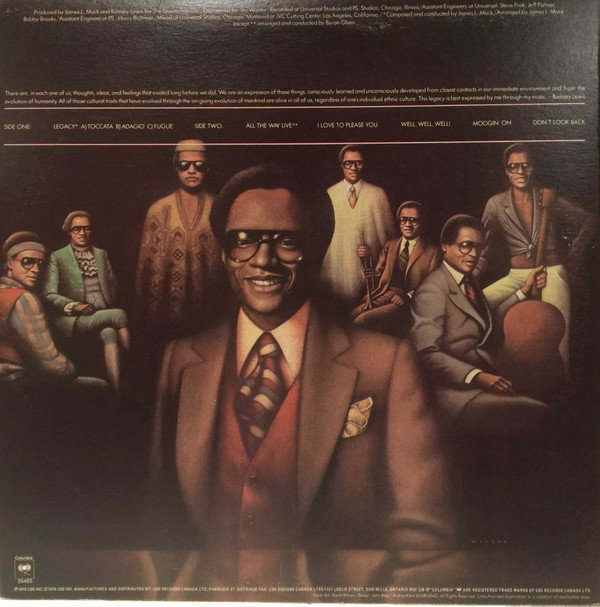 Ramsey Lewis - Legacy (LP, Album) (Mint (M)) - Image 2