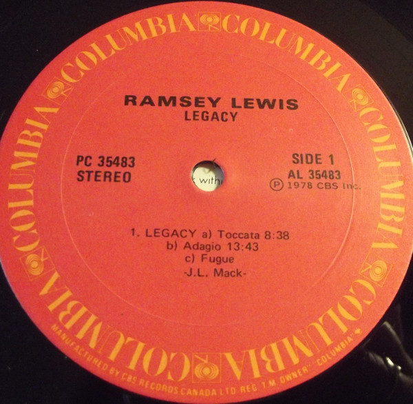 Ramsey Lewis - Legacy (LP, Album) (Mint (M)) - Image 5